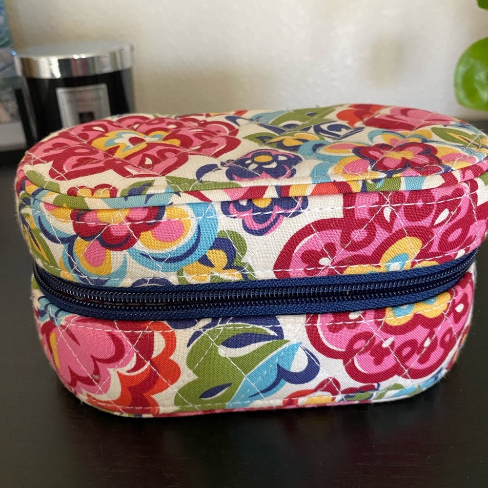 Vera Bradley Zippered Travel Jewelry Box